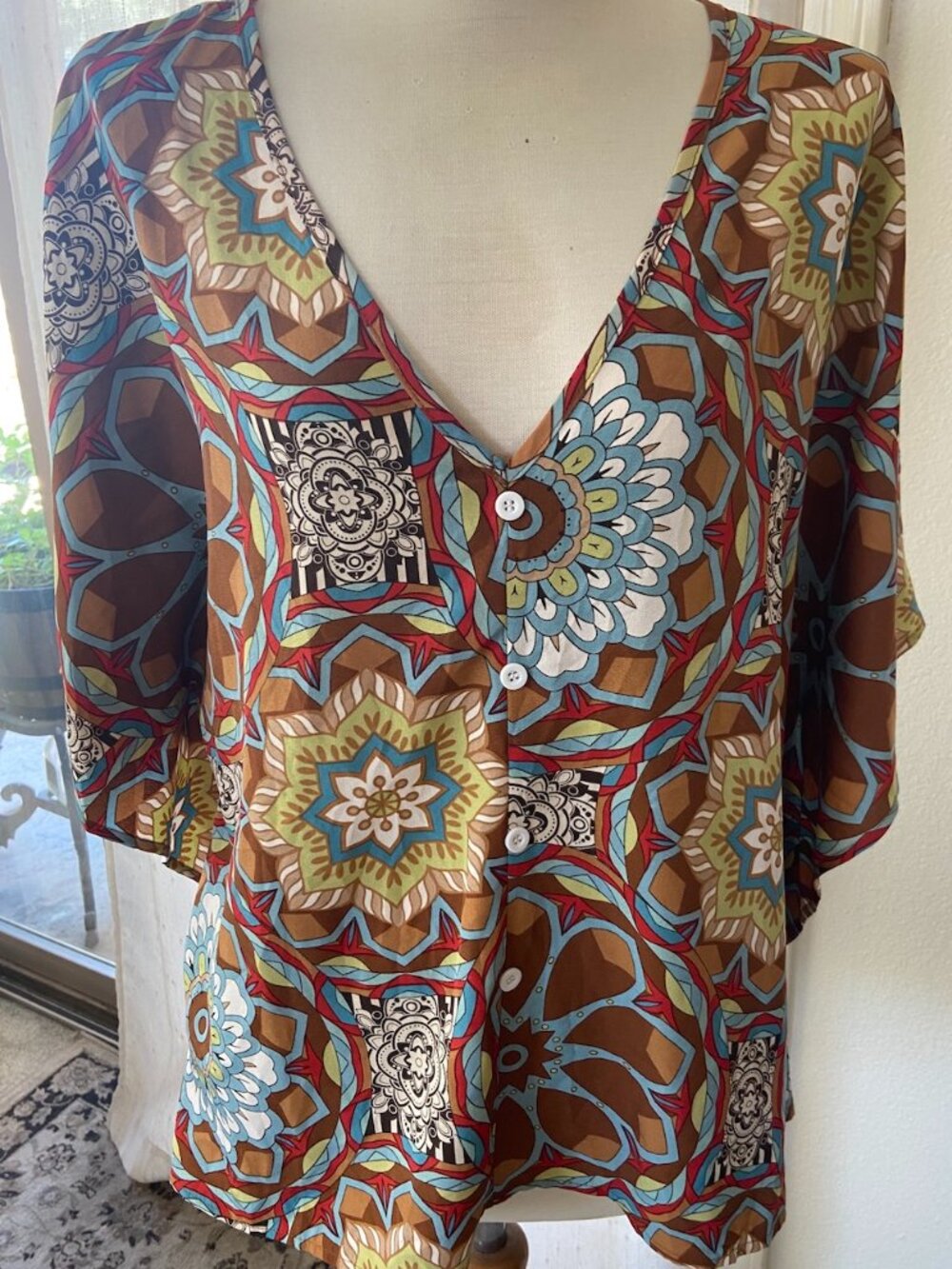 Colorful Summer Top